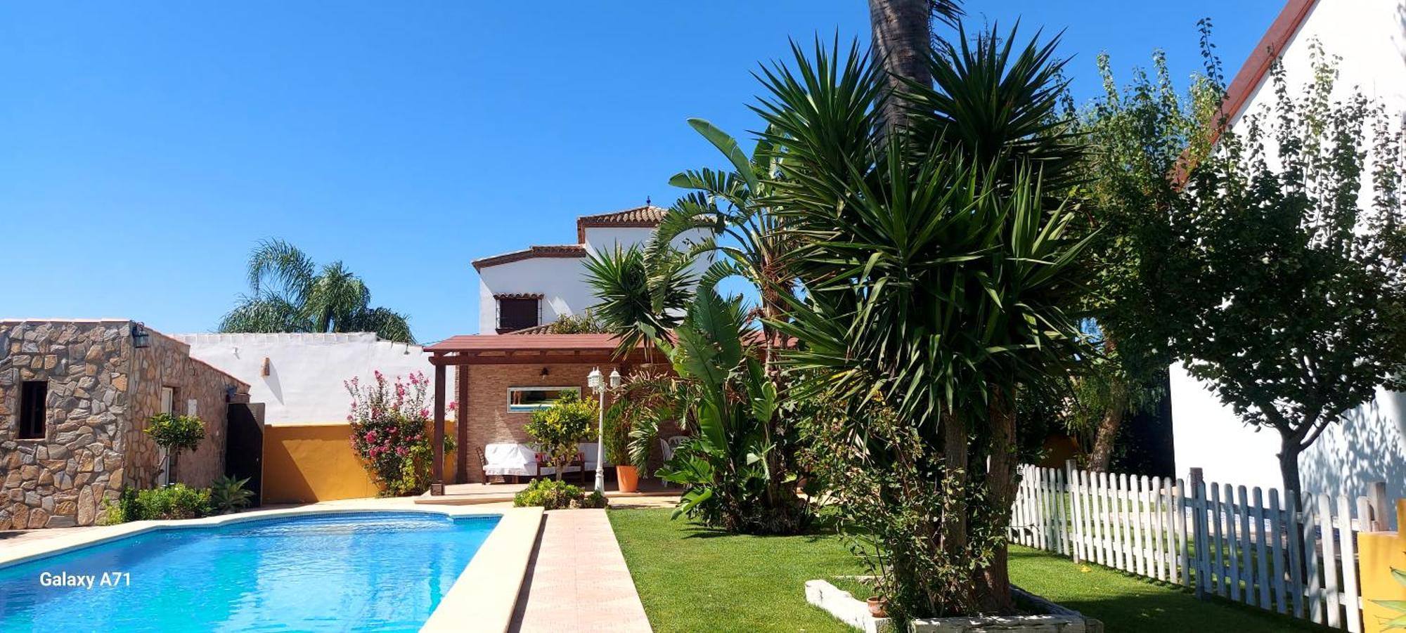 Chalet La Huerta Con Piscina Y Wifi Conil De La Frontera Exterior photo